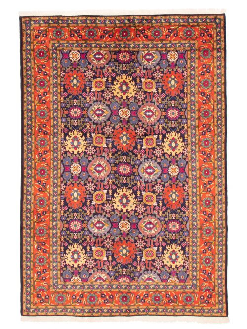 Persian Style 7'4" x 10'9" Hand-knotted Wool Rug 