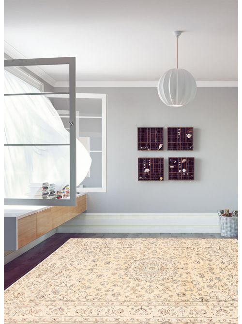 Tapis nain 9la 8'0" x 11'8" en laine