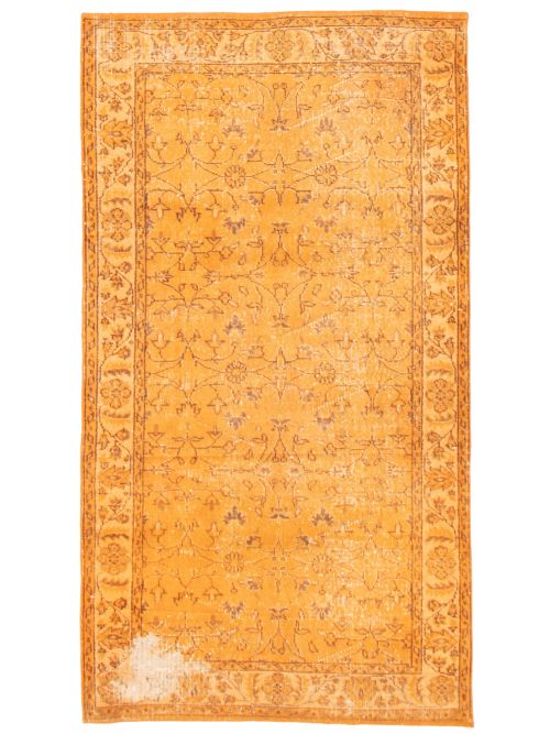 Turkish Color Transition 3'9" x 6'11" Hand-knotted Wool Rug 
