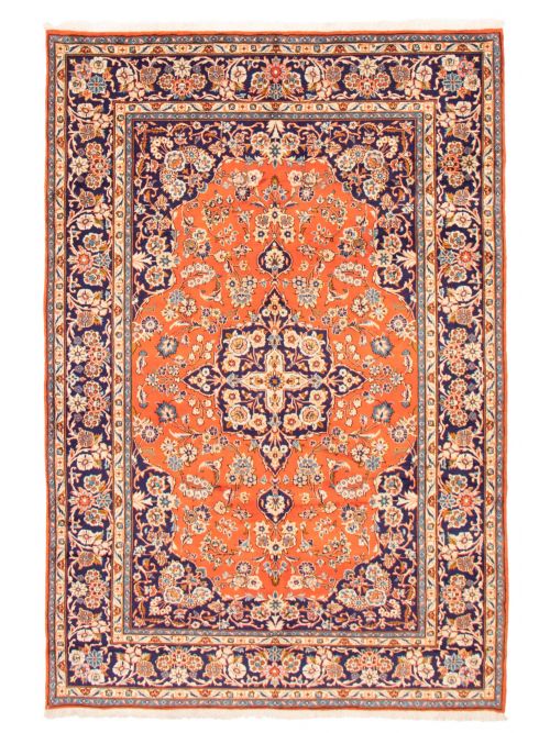 Persian Style 6'5" x 9'9" Hand-knotted Wool Rug 