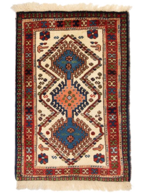 Persian Yalameh 1'10" x 2'8" Hand-knotted Wool Rug 