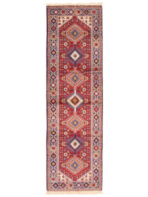 Persian Yalameh 2'9" x 9'6" Hand-knotted Wool Rug 