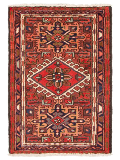 Persian Gharajeh 2'2" x 3'1" Hand-knotted Wool Rug 