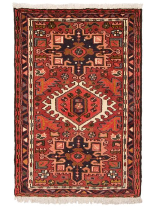 Persian Gharajeh 2'2" x 3'2" Hand-knotted Wool Rug 