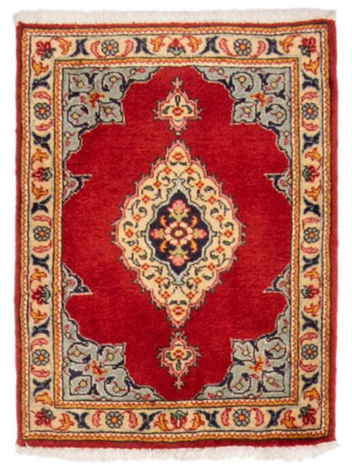 Persian Tabriz 2'0" x 2'7" Hand-knotted Wool Rug 