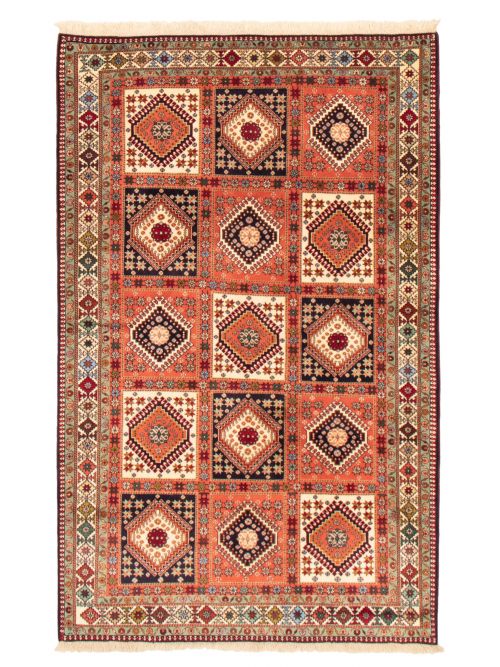 Persian Yalameh 5'1" x 8'2" Hand-knotted Wool Rug 