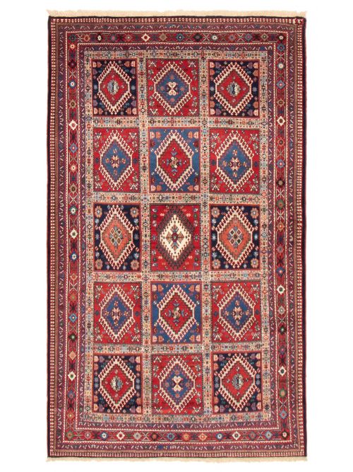 Persian Yalameh 5'1" x 8'8" Hand-knotted Wool Rug 