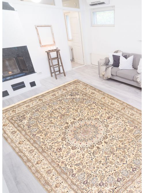 Tapis nain 9la 9'5" x 13'3" en laine