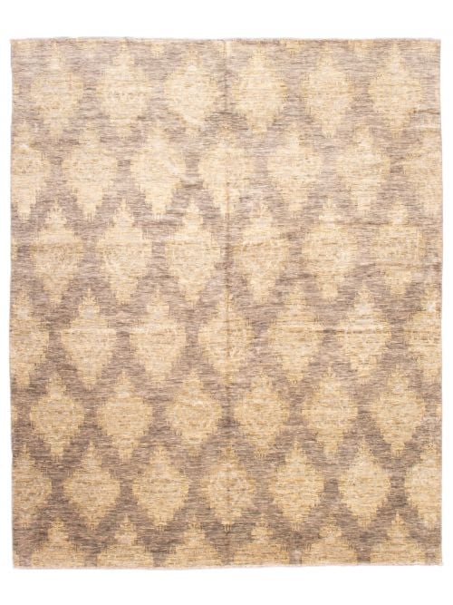 Indian Mystique 12'1" x 14'8" Hand-knotted Wool Rug 