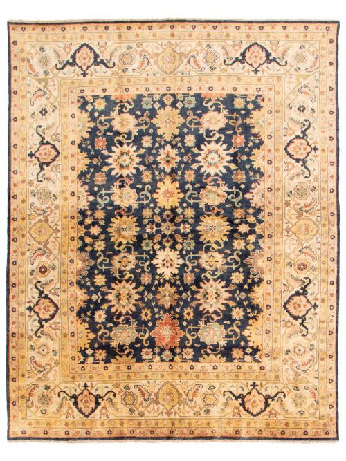 Indian Royal Mahal 7'10" x 9'10" Hand-knotted Wool Rug 