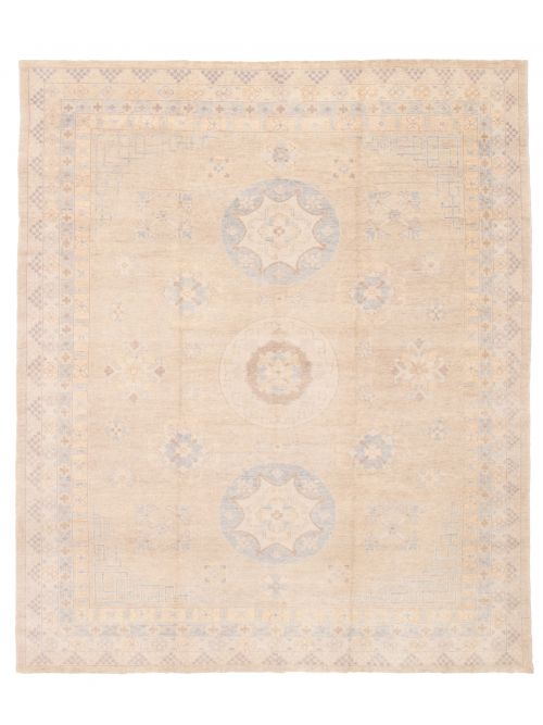 Turkish Anatolian Authentic 8'4" x 10'0" Hand-knotted Wool Rug 
