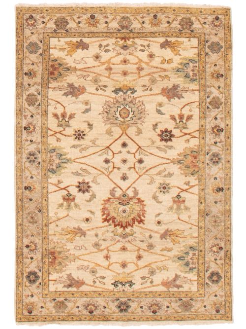 Indian Jules Serapi 4'0" x 5'10" Hand-knotted Wool Rug 