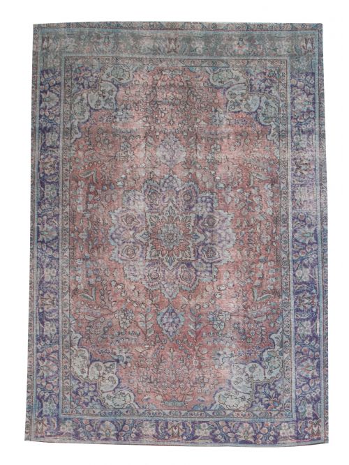Turkish Color Transition 6'9" x 9'7" Hand-knotted Wool Rug 