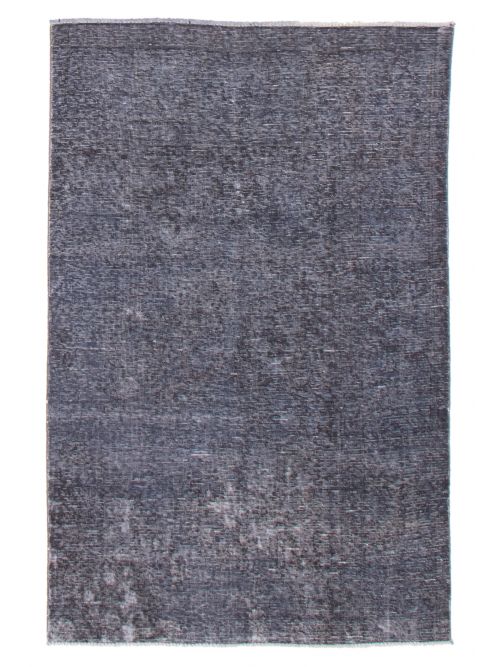 Turkish Color Transition 4'0" x 6'2" Hand-knotted Wool Rug 