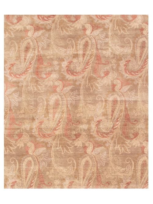 Indian Legacy 7'11" x 9'6" Hand-knotted Wool Rug 