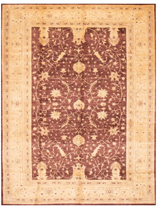 Afghan Chobi Finest 10'1" x 13'4" Hand-knotted Wool Rug 