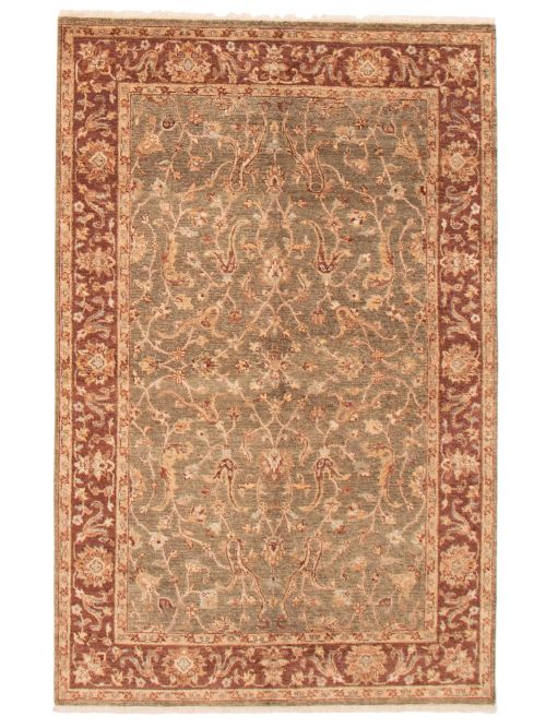 Indian Finest Agra Jaipur 5'8" x 8'10" Hand-knotted Wool Rug 