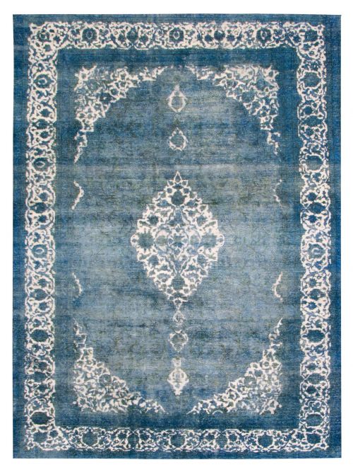 Turkish Color Transition 9'7" x 12'11" Hand-knotted Wool Rug 