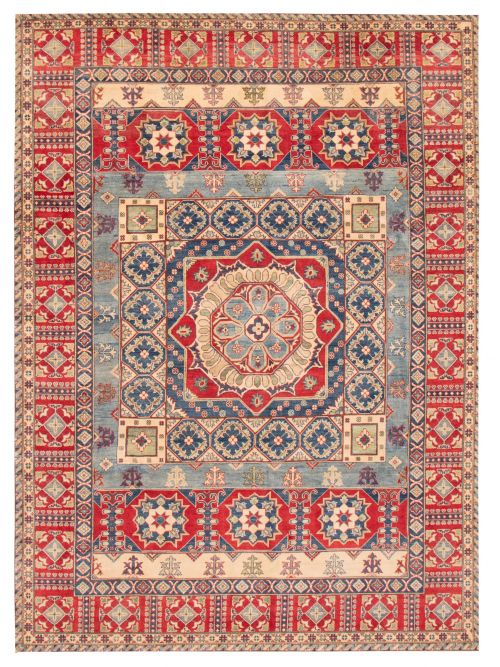 Afghan Finest Ghazni 8'3" x 11'7" Hand-knotted Wool Rug 