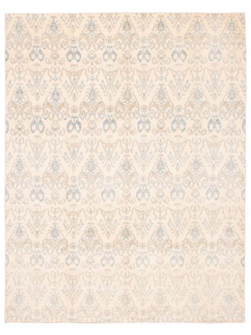 Pakistani Lahore Finest Collection 9'2" x 11'9" Hand-knotted Wool Rug 