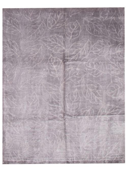 Nepal Aurora 7'6" x 9'6" Hand-knotted Wool Rug 