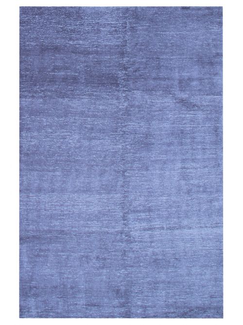 Nepal Shimmer 6'0" x 9'0" Hand-knotted Viscose Rug 