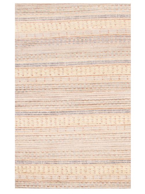 Pakistani Finest Peshawar Ziegler 4'0" x 6'1" Hand-knotted Wool Rug 