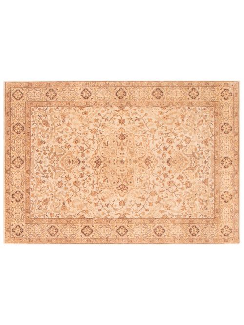 Indian Finest Agra Jaipur 6'3" x 9'0" Hand-knotted Wool Rug 