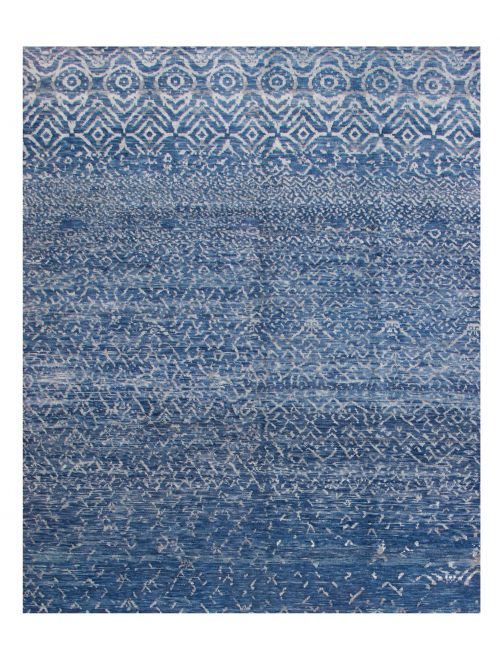 Indian Mystique 8'1" x 10'0" Hand-knotted Wool Rug 