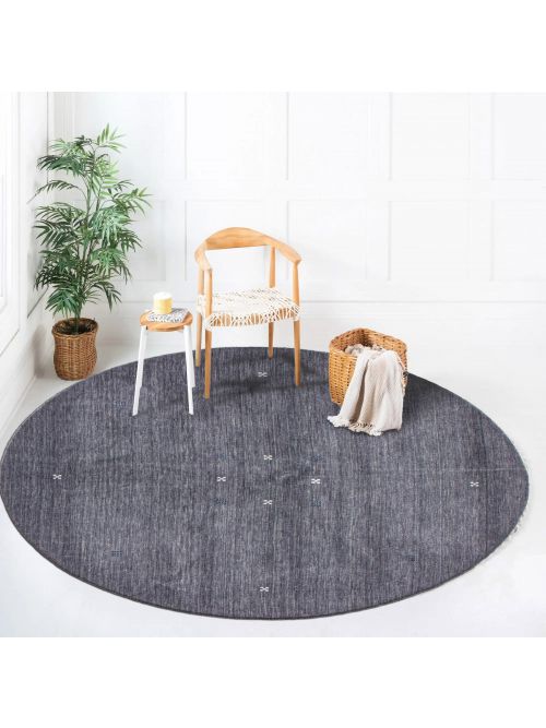 Indo Gabbeh 6'0" x 6'0" Hand Loomed Wool Rug 