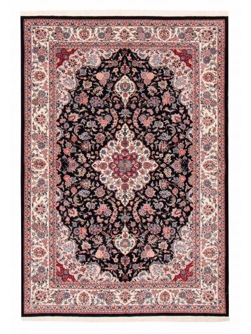 Chinese Sino Persian 180L 6'2" x 9'0" Hand-knotted Silk & Wool Rug 