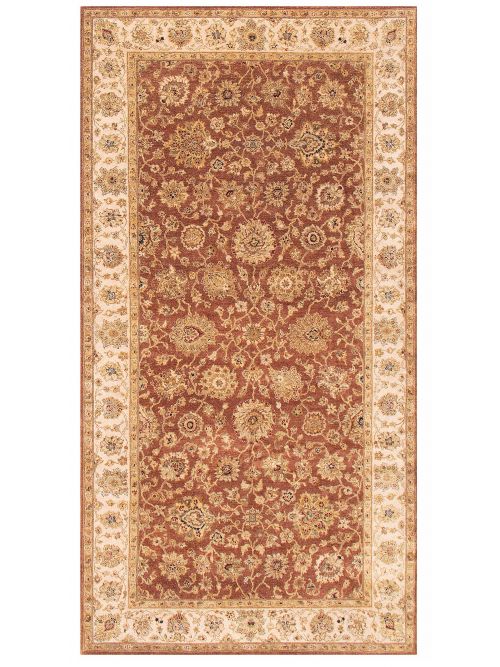 Indian Chobi Twisted 6'3" x 11'10" Hand-knotted Wool Rug 