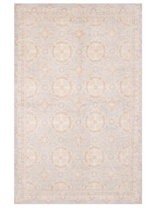 Indian Mystique 6'0" x 9'1" Hand-knotted Wool Rug 