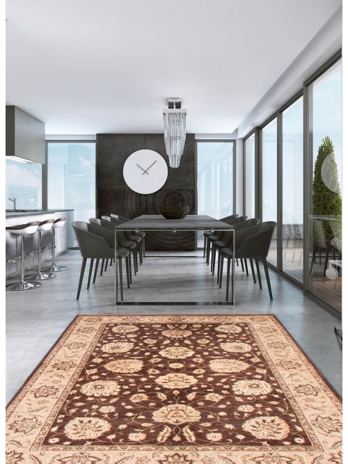 Indian Chobi Twisted 6'0" x 9'0" Hand-knotted Wool Rug 