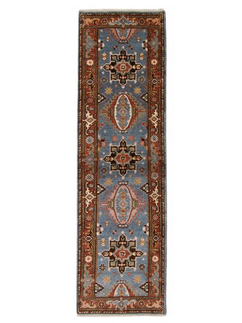 Indian Serapi Heritage 2'6" x 8'4" Hand-knotted Wool Rug 