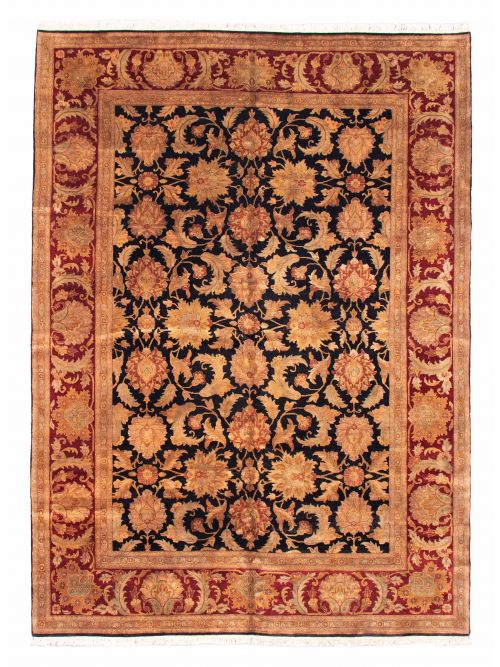 Indian Sultanabad 10'0" x 13'4" Hand-knotted Wool Rug 