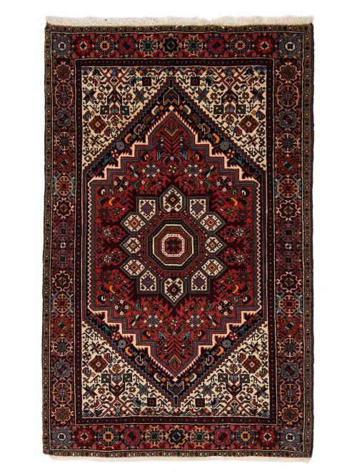 Persian Bijar 2'8" x 4'2" Hand-knotted Wool Rug 