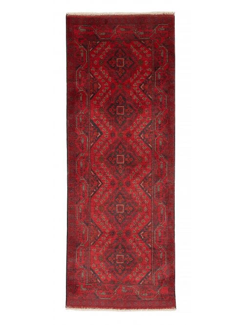 Afghan Finest Khal Mohammadi 2'6" x 6'7" Hand-knotted Wool Rug 