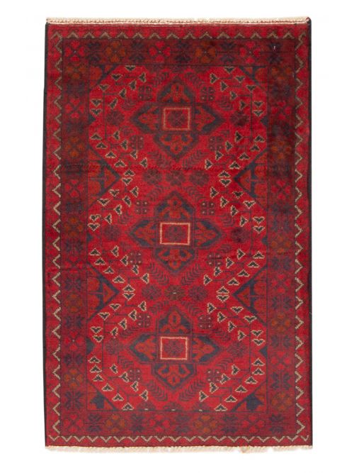 Afghan Finest Khal Mohammadi 2'6" x 3'10" Hand-knotted Wool Rug 