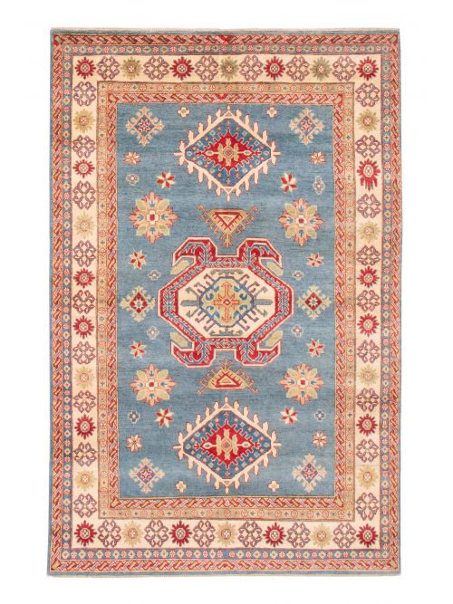 Afghan Finest Ghazni 6'5" x 9'10" Hand-knotted Wool Rug 