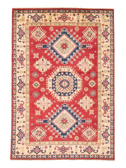 Afghan Finest Ghazni 6'6" x 9'7" Hand-knotted Wool Rug 