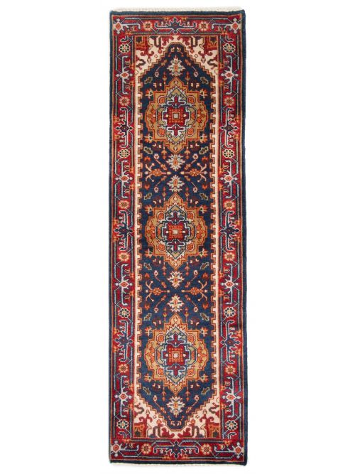 Indian Serapi Heritage 2'6" x 8'1" Hand-knotted Wool Rug 