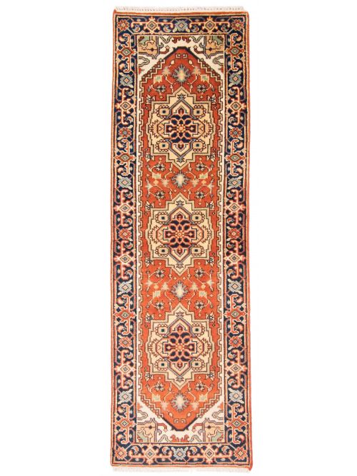 Indian Serapi Heritage 2'6" x 8'0" Hand-knotted Wool Rug 