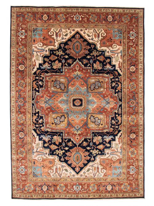 Indian Jules Sultane 9'10" x 14'2" Hand-knotted Wool Rug 