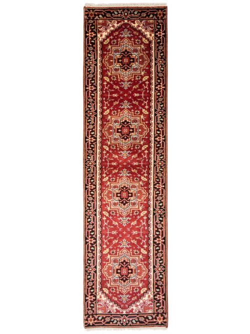 Indian Serapi Heritage 2'6" x 10'0" Hand-knotted Wool Rug 
