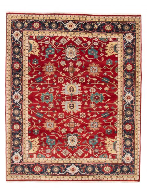 Indian Serapi Heritage 8'0" x 10'1" Hand-knotted Wool Rug 