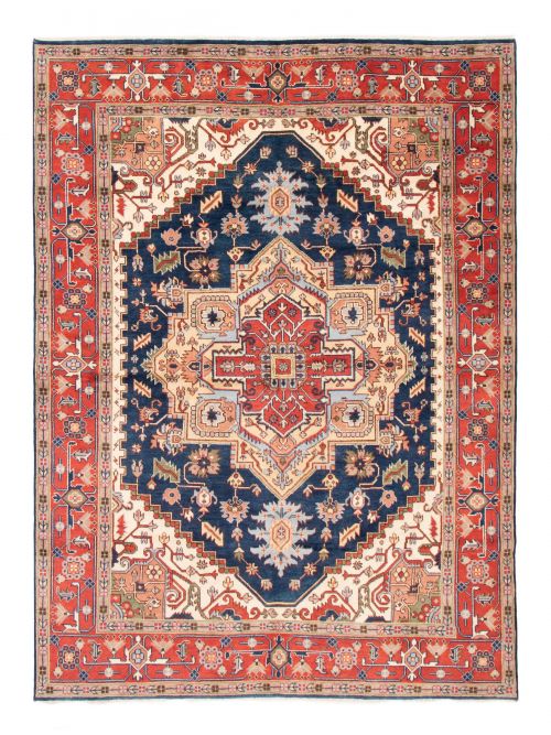 Indian Serapi Heritage 8'10" x 12'0" Hand-knotted Wool Rug 