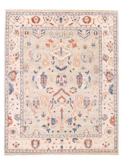 Indian Jules Serapi 8'0" x 9'11" Hand-knotted Wool Rug 