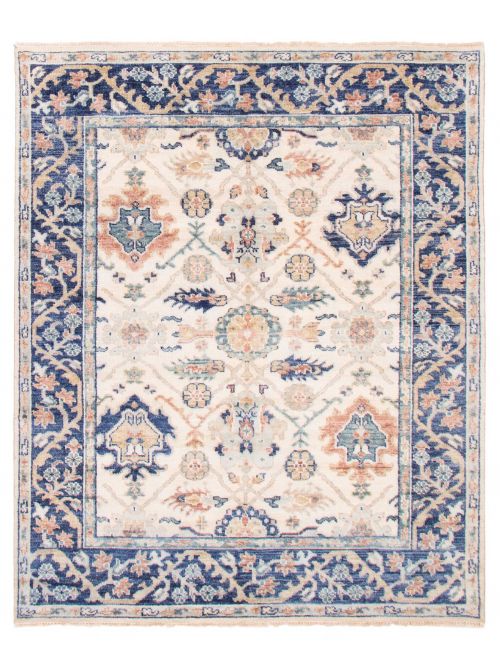Indian Jules Serapi 8'0" x 10'0" Hand-knotted Wool Rug 