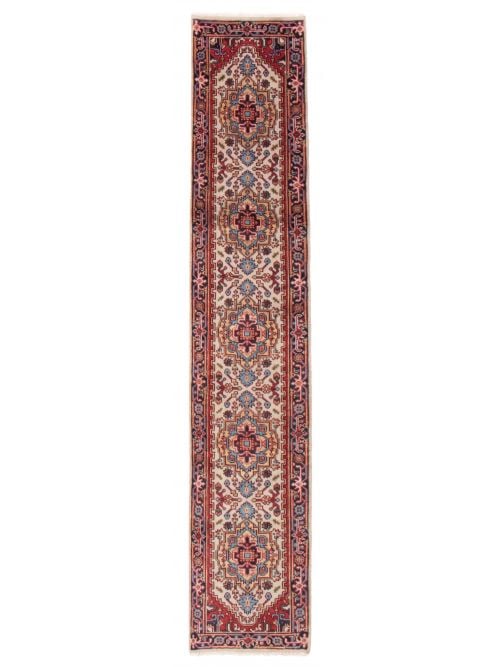 Indian Serapi Heritage 2'6" x 12'1" Hand-knotted Wool Rug 